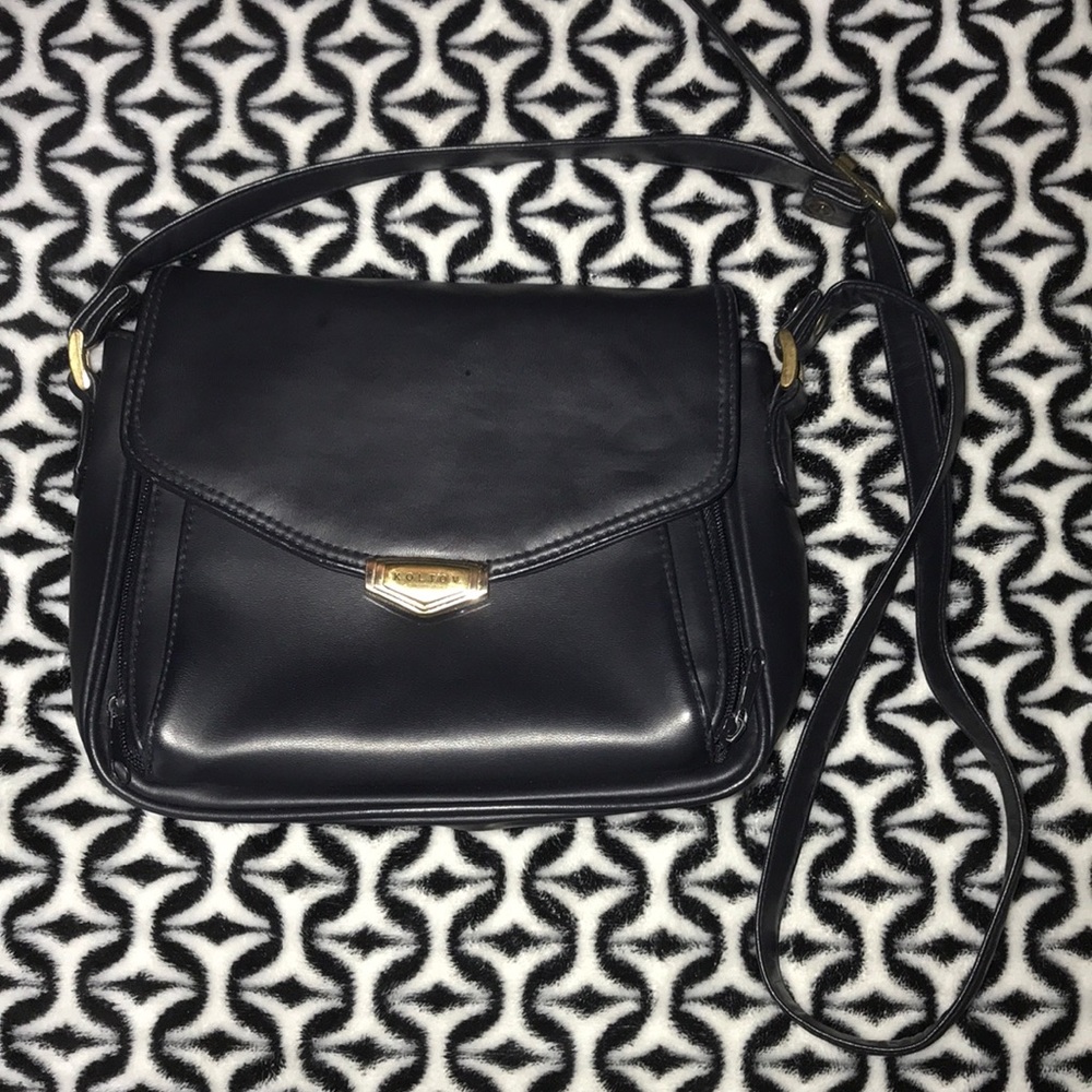 Koltov Navy Blue Crossbody/ Shoulder Bag